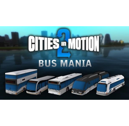 Cities in Motion 2: Bus Mania (PC) klíč Steam Cities in Motion 2: Bus Mania (PC) klíč Steam