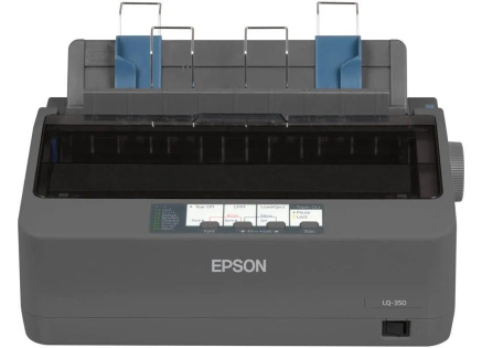 EPSON tiskárna jehličková LQ-350, A4, 24 jehel, 347 zn/s, 1+3 kopii, USB 2.0, LPT, RS232 EPSON tiskárna jehličková LQ-350, A4, 24 jehel, 347 zn/s, 1+3 kopii, USB 2.0, LPT, RS232