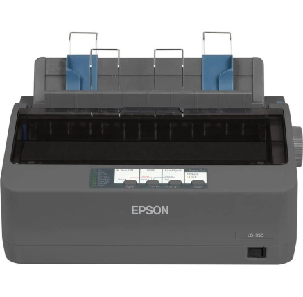 EPSON tiskárna jehličková LQ-350, A4, 24 jehel, 347 zn/s, 1+3 kopii, USB 2.0, LPT, RS232