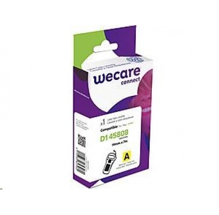 WECARE ARMOR páska pro DYMO S0720880, černá/žlutá, 19mm x 7m WECARE ARMOR páska pro DYMO S0720880, černá/žlutá, 19mm x 7m