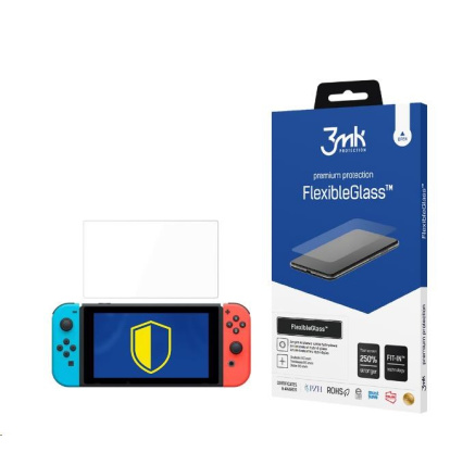 3mk hybridní sklo FlexibleGlass pro Nintendo Switch - up to 8.3" 3mk hybridní sklo FlexibleGlass pro Nintendo Switch - up to 8.3"