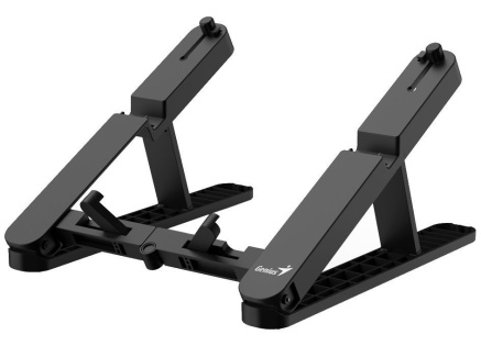 GENIUS stojan na notebook G-Stand M200, tablet a telefon, 10-17", 6 pozic, skládací, černý