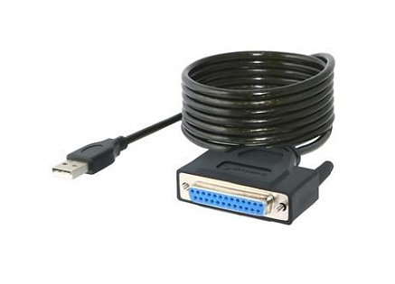 PREMIUMCORD Kabel USB printer kabel, USB na paralelní port