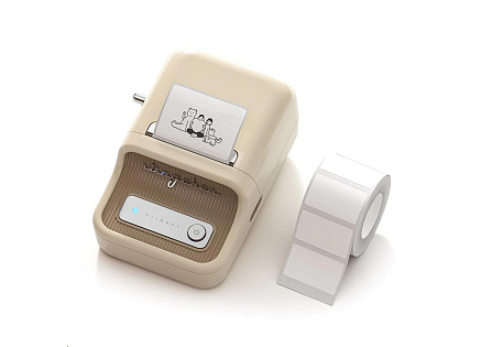 Niimbot Tiskárna štítků B21S Smart, bílá + role štítků 210 ks