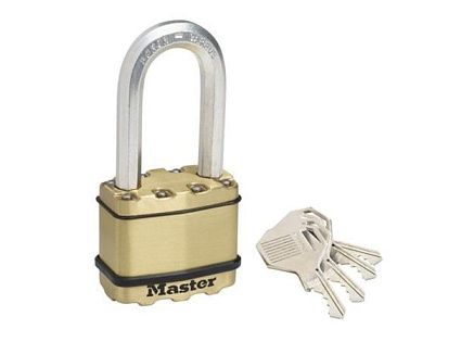 Master Lock Mosazný visací zámek - Excell - 50mm Master Lock Mosazný visací zámek - Excell - 50mm