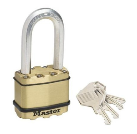 Master Lock Mosazný visací zámek -  Excell - 50mm