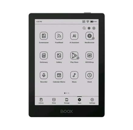 E-book ONYX BOOX GO 6, 6" Carta 1300, 32GB, Bluetooth, Android 11, E-ink displej
