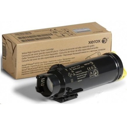 Xerox  Yellow Extra Hi-Cap toner cartridge pro Phaser 6510 a WorkCentre 6515, (4,300 Pages) DMO