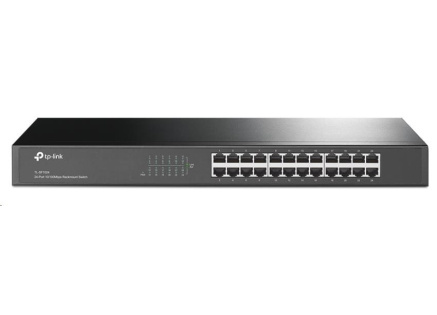 TP-Link switch TL-SF1024 (24x100Mb/s, fanless)