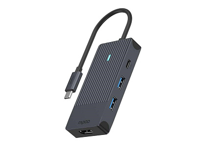 RAPOO adaptér UCM-2001, 4-in-1 USB-C Multiport Adapter RAPOO adaptér UCM-2001, 4-in-1 USB-C Multiport Adapter