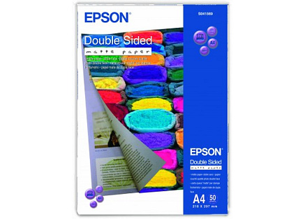 EPSON Paper A4 Double Sided Matte - 50 Blatt, 178g/m2