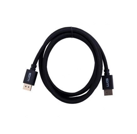 WG - Kabel video DisplayPort (male) to DisplayPort (male) / 4K 60Hz / 2m / braided / gold plated WG - Kabel video DisplayPort (male) to DisplayPort (male) / 4K 60Hz / 2m / braided / gold plated