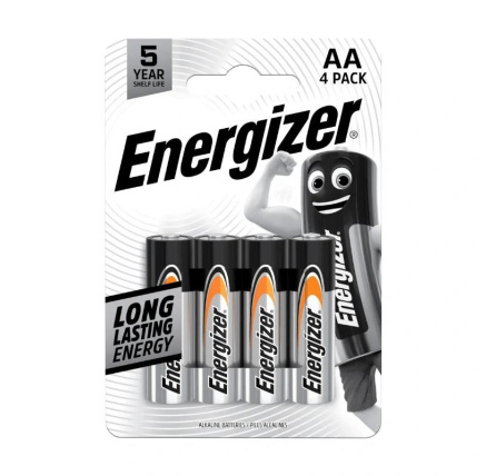 Energizer LR6/4 Everyday AA 4pack Alkalické Energizer LR6/4 Everyday AA 4pack Alkalické