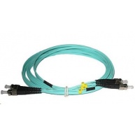 Duplexní patch kabel MM 50/125, OM3, ST-ST, LS0H, 3m