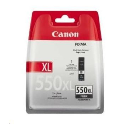 Canon CARTRIDGE PGI-550XL BK černá TWIN-PACK SEC pro iP7250,iP8750,iX6850,MX925,MX725,MG5450,MG5550,MG5655 (1000 str.)