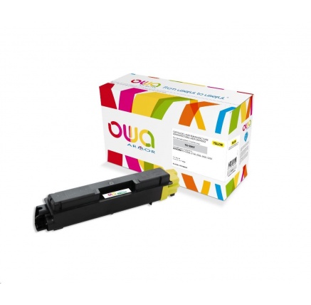 OWA Armor toner pro KYOCERA FS-C5250, 2026, 5000 Stran, TK590Y, žlutá/yellow + waste box (TK-590Y) OWA Armor toner pro KYOCERA FS-C5250, 2026, 5000 Stran, TK590Y, žlutá/yellow + waste box (TK-590Y)