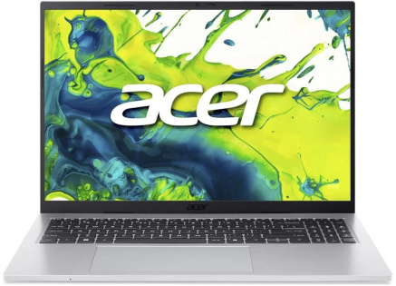 ACER NTB Aspire Go 16 (AG16-71P-75MQ),Core 7 150U,16" 1920x1200,16GB,1TB SSD,Intel,W11 Home,Pure Silver ACER NTB Aspire Go 16 (AG16-71P-75MQ),Core 7 150U,16" 1920x1200,16GB,1TB SSD,Intel,W11 Home,Pure Silver