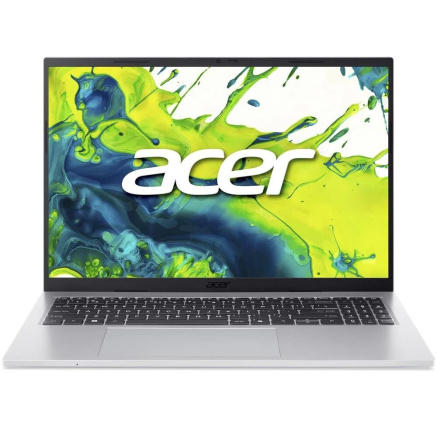 ACER NTB Aspire Go 16 (AG16-71P-75MQ),Core 7 150U,16" 1920x1200,16GB,1TB SSD,Intel,W11 Home,Pure Silver
