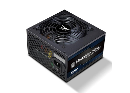 ZALMAN zdroj MegaMax, 800W, 120mm, 80Plus, černá