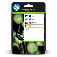 HP 953 CMYK Original Ink Cartridge 4-Pack (700 / 700 / 700 / 1,000 pages)