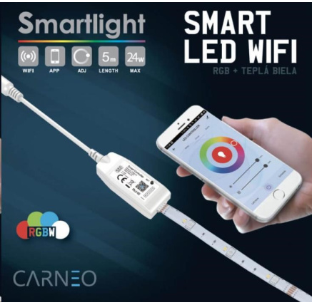 CARNEO LED Pás RGB WIFI 5M
