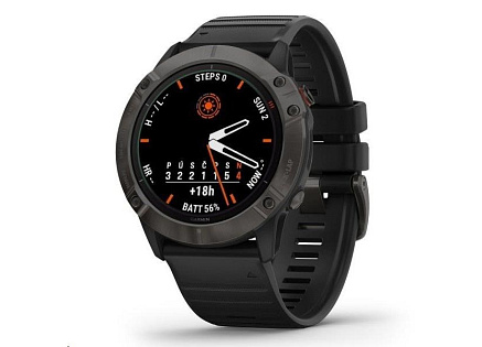 Garmin epix Pro (Gen 2) Glass - 51 mm - Gray / Black Silicone Band EU Garmin epix Pro (Gen 2) Glass - 51 mm - Gray / Black Silicone Band EU