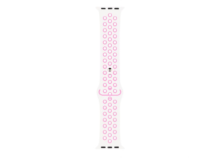 RhinoTech sportovní řemínek pro Apple Watch 42 / 44mm Bílo-růžová