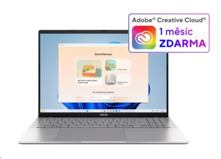 ASUS NTB Vivobook S16 (M3607KA-OLED037W), Ryzen AI 5 330, 16" 1920 x 1200, 32GB, 1TB SSD, Radeon, W11 Home, Silver