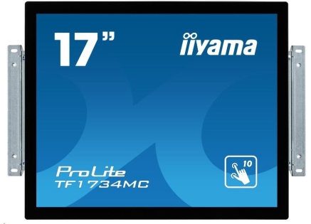 iiyama TF1734MC-B7X, 43.2 cm (17''), Projected Capacitive, 10 TP, black