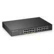 Zyxel GS1900-24EP 24-port Gigabit Smart Managed PoE Switch, 24x gigabit RJ45 (z toho 12x PoE), PoE budget 130W