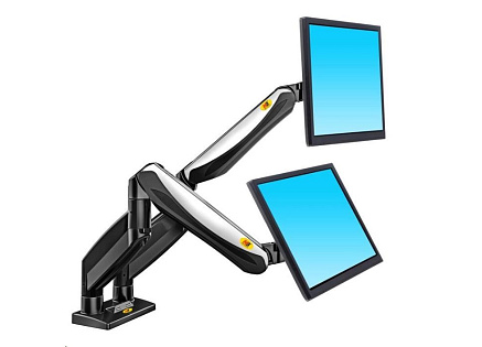 Držák na dva monitory Fiber Mounts F185A