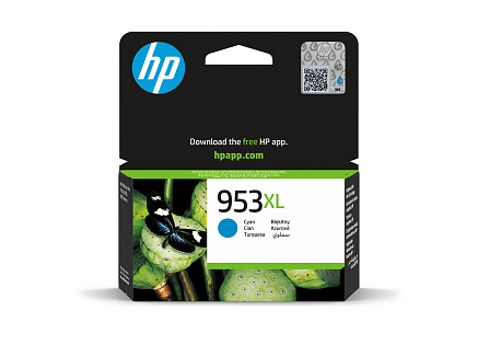 HP 953XL High Yield Cyan Original Ink Cartridge (1,600 pages) HP 953XL High Yield Cyan Original Ink Cartridge (1,600 pages)