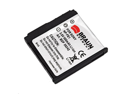 Braun akumulátor SONY NP-FE1, 450mAh