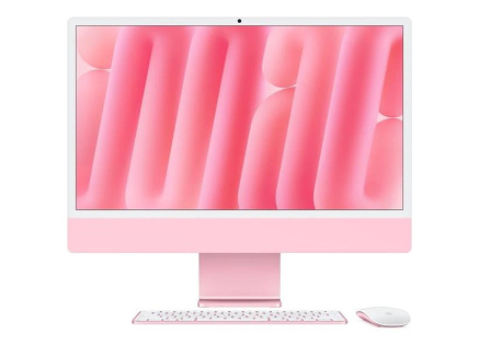 Apple iMac 24'' 4.5K display M4 chip 8-core CPU and 8-core GPU, 16GB, 256GB SSD - Pink Apple iMac 24'' 4.5K display M4 chip 8-core CPU and 8-core GPU, 16GB, 256GB SSD - Pink