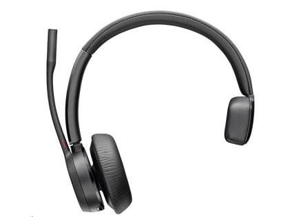 Poly Voyager 4310 MS Teams bezdrátová náhlavní souprava, BT700 USB-C adaptér, mono, nabíjecí stojánek Poly Voyager 4310 MS Teams bezdrátová náhlavní souprava, BT700 USB-C adaptér, mono, nabíjecí stojánek