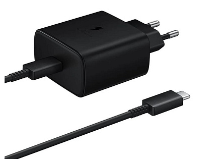 BAZAR - Samsung cestovní nabíječka EP-TA845XBE, Quickcharge 45W, USB-C, černá, EU, poškozený obal BAZAR - Samsung cestovní nabíječka EP-TA845XBE, Quickcharge 45W, USB-C, černá, EU, poškozený obal