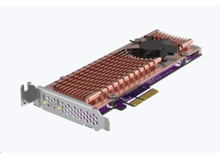 QNAP QM2-2P-244A rozšiřující karta 2xM.2 NVMe 2280/22110 PCIe Gen2x4 pro PC i NAS