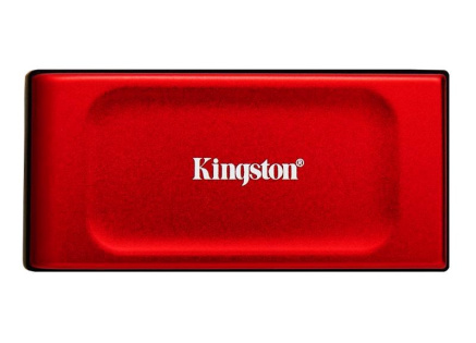 Kingston Externí SSD 1TB XS1000, USB 3.2, červená