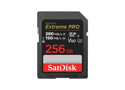 SanDisk SDXC karta 256GB Extreme PRO (280 MB/s Class 10, UHS-II V60) SanDisk SDXC karta 256GB Extreme PRO (280 MB/s Class 10, UHS-II V60)