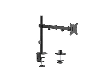 Držák monitoru Brateck LDT66-C012 jedno kloubové rameno na tyčovém držáku Držák monitoru Brateck LDT66-C012 jedno kloubové rameno na tyčovém držáku