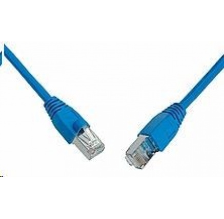 Solarix Patch kabel CAT5E SFTP PVC 20m modrý snag-proof C5E-315BU-20MB Solarix Patch kabel CAT5E SFTP PVC 20m modrý snag-proof C5E-315BU-20MB