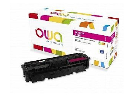 OWA Armor toner pro HP Laserjet M 450, 454, 455, 470, 479, 2100 stran, W2033A, magenta/červená