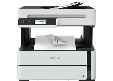 EPSON tiskárna ink EcoTank Mono M3180, 4v1, A4, 39ppm, Ethernet, Wi-Fi, Duplex, LCD, ADF,Záruka 5 let  po registraci