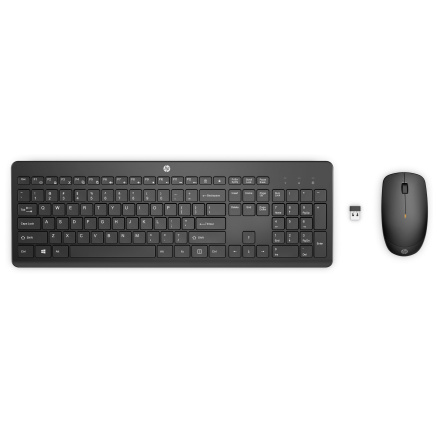 HP Wireless 235 Mouse and Keyboard - Anglická