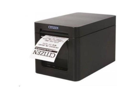 Citizen CT-E651, 8 dots/mm (203 dpi), cutter, USB, USB Host, Lightning, black