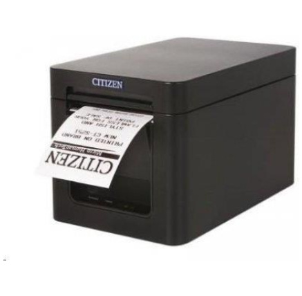 Citizen CT-E651, 8 dots/mm (203 dpi), cutter, USB, USB Host, Lightning, black