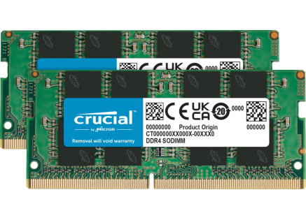 CRUCIAL SODIMM DDR4 16GB (Kit of 2) 3200MHz CL22