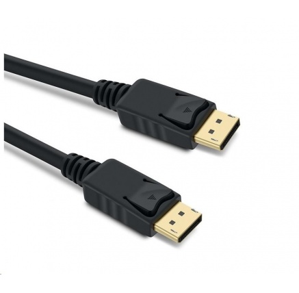 PREMIUMCORD Kabel DisplayPort 1.4 přípojný kabel M/M, zlacené konektory, 0,5m PREMIUMCORD Kabel DisplayPort 1.4 přípojný kabel M/M, zlacené konektory, 0,5m