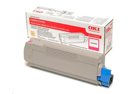 Oki Toner Magenta do C5800/C5900/C5550 MFP (5 000 stránek)