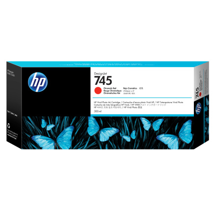 HP 745 300-ml Chromatic Red Ink Cartridge HP 745 300-ml Chromatic Red Ink Cartridge
